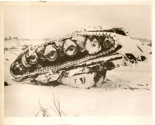 Panther Tank Down..