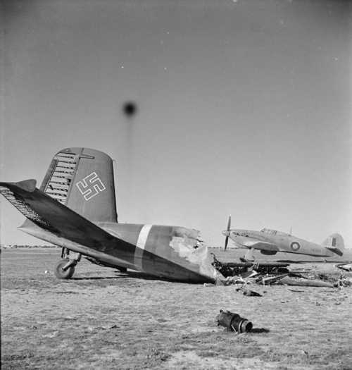 Castel Benito: Condor’s wreck