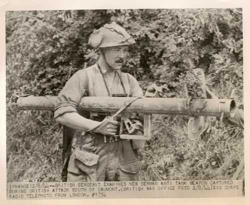 Captured Anti-Tank Weapon