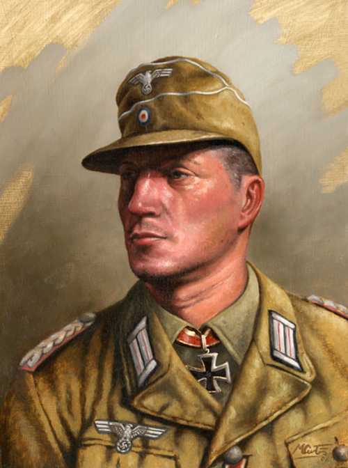Major Fohn.  (Painting)