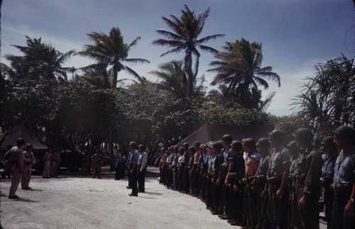 Navy drills on Tarawa