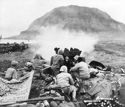 USMC on Iwo Jima