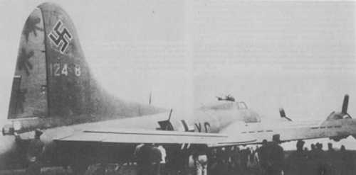Captured B-17 used by Germany WWII