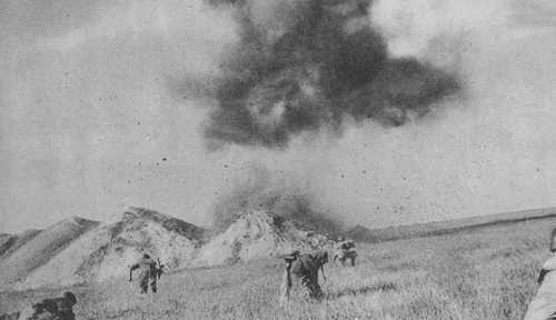 Advancing under fire