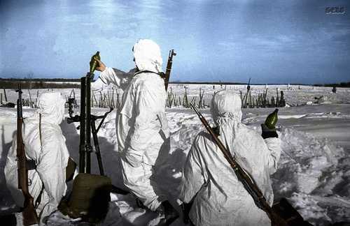 Mortar crew