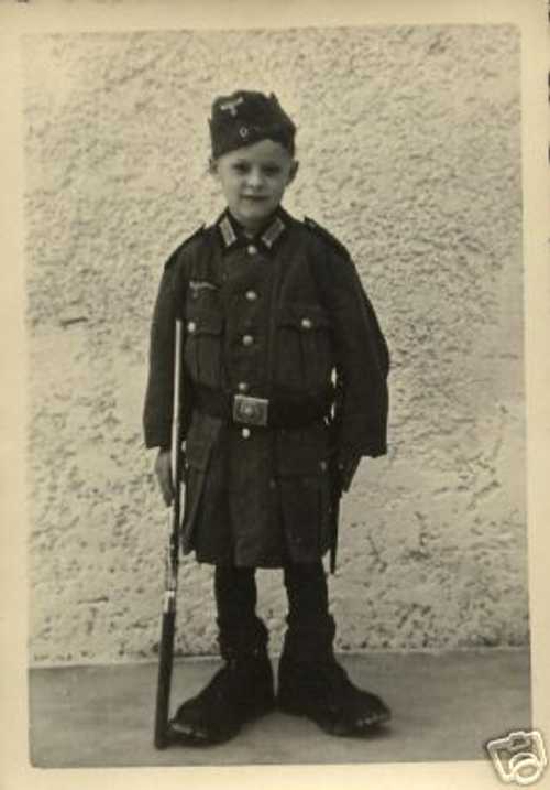 german boy in uniform