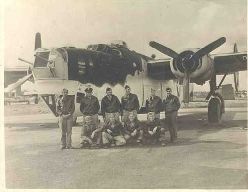B-24 Bomber Crew in England