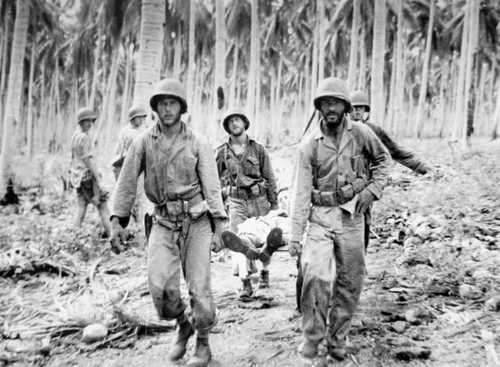 Battle casualty of the Marines