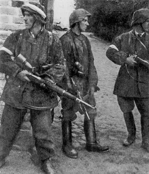 Polish resistance fighters
