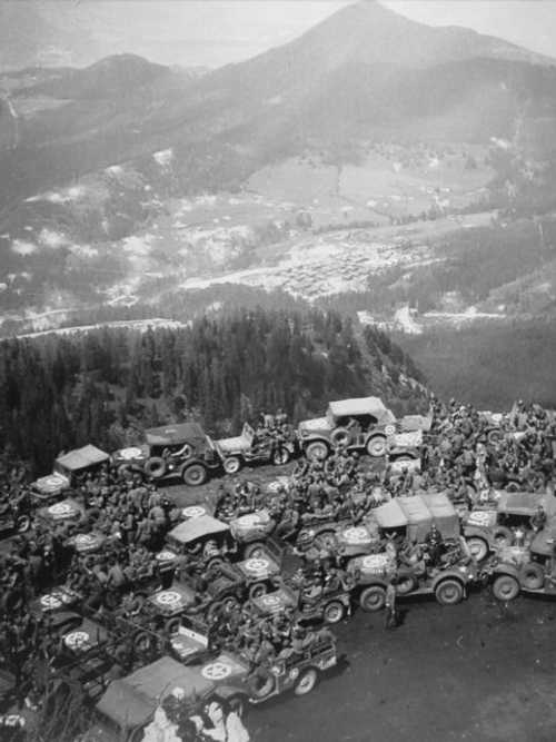 Parking area of Hitler's "Eagles Nest" 