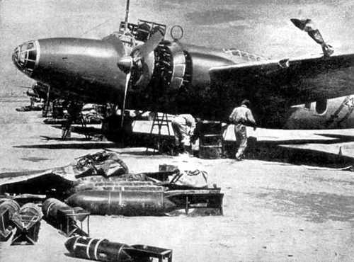 Heavy bomber Ki-21