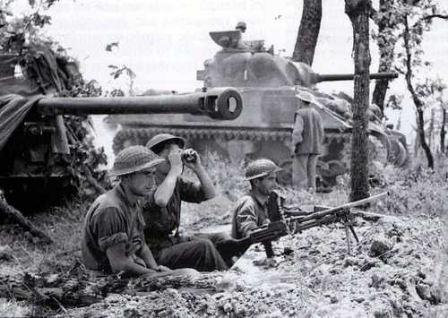 West of Monte Cassino