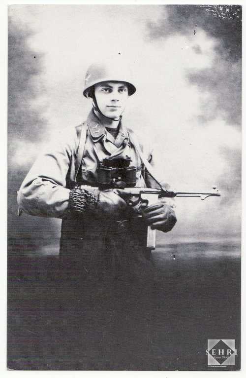 German paratrooper portrait