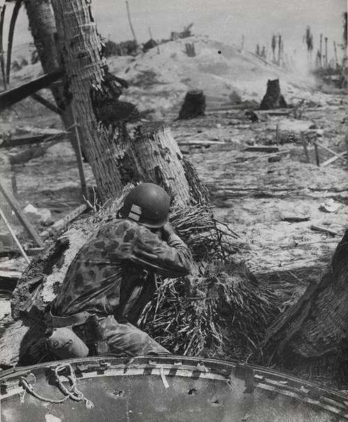Devastation on Tarawa