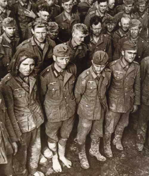 German Prisoners July, 1944