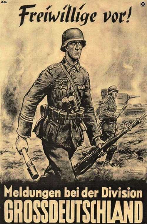 Wartime recruitement poster