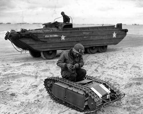 Goliath and the DUKW