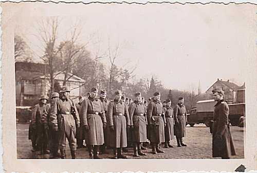 German field  squad dated feb 1940