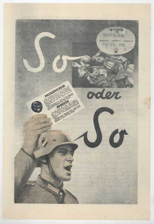 Russian Propaganda Leaflet