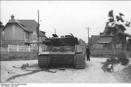 Knocked out Tiger I