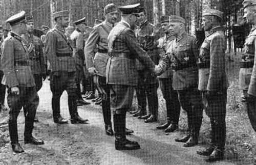 Hitler's surprise visit