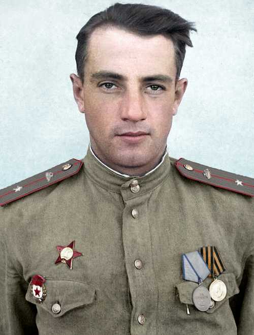 Tankman Yevstratov, 1945