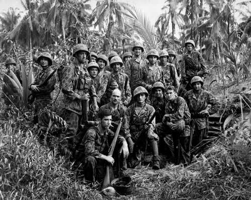 Marine Raiders in Bougainville