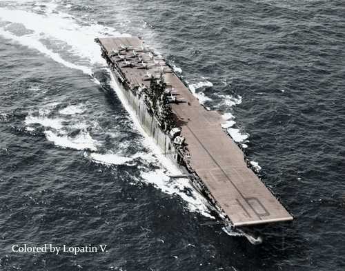 U.S. aircraft carrier "Yorktown"