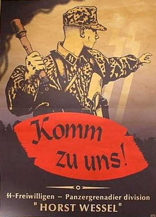 SS Horst Wessel propaganda
