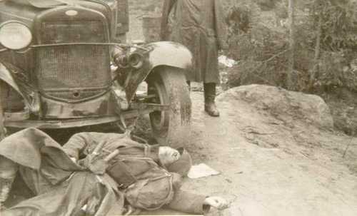Dead Soviet soldier