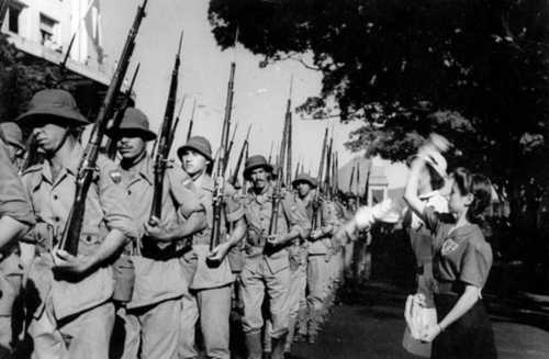 Brazilians Victory Parade 