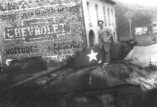 Ersatz M10 and real Sherman