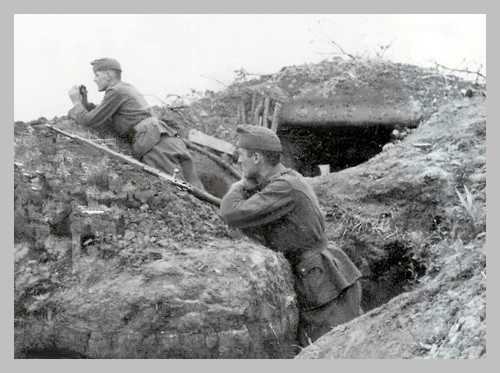 Hungarian Trenches, Don, 1942