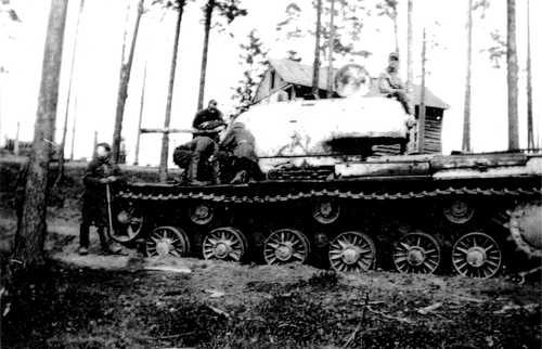 Knocked out tank