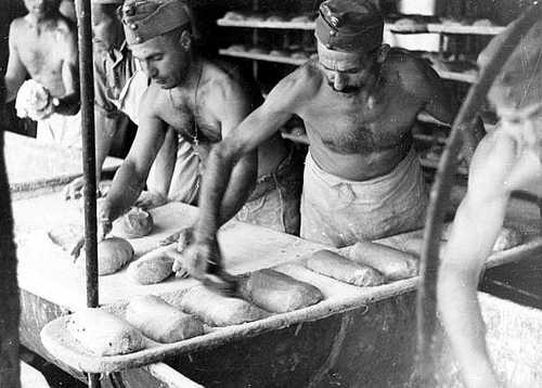 Bread for the fighting troops