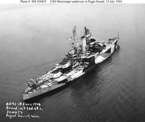 USS Mississippi BB-41