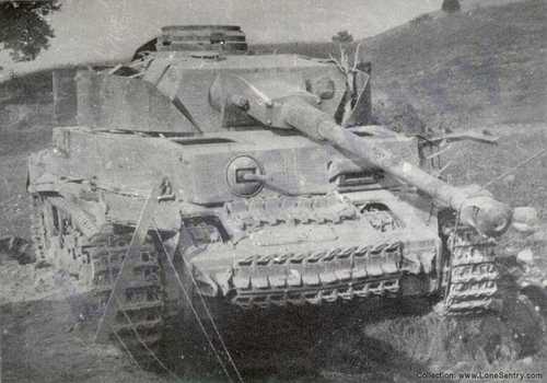 destroyed panzer4