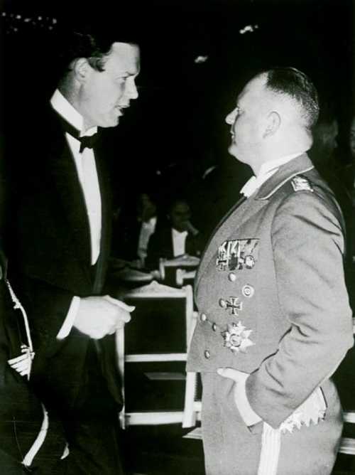 Charles Lindbergh meets Erhard Milch
