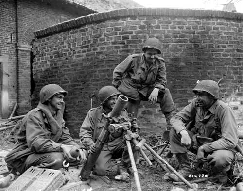 New owners of a formerly enemy weapon