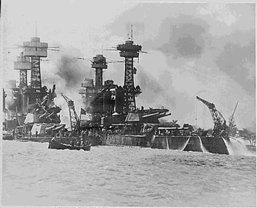 USS West Virginia and the USS Tennessee