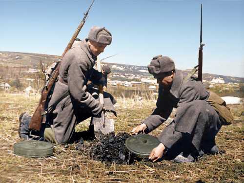 Soviet sappers