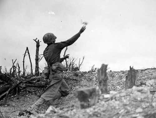 Grenade toss