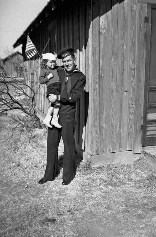 George Simpson And Jaynet; Circa 1943