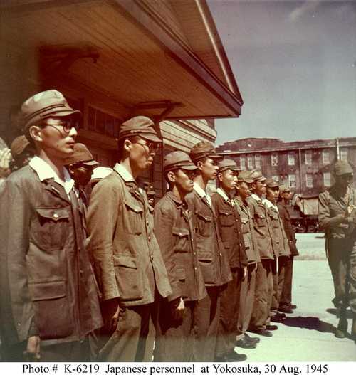 Japanese Personnel at Yokosuka