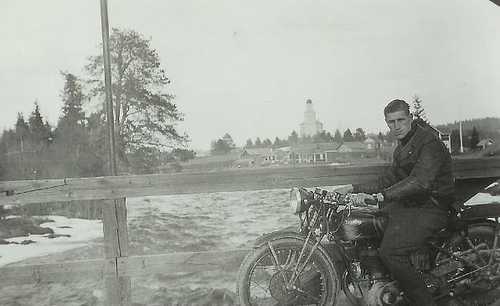 Finnish despatch rider 1941-1944