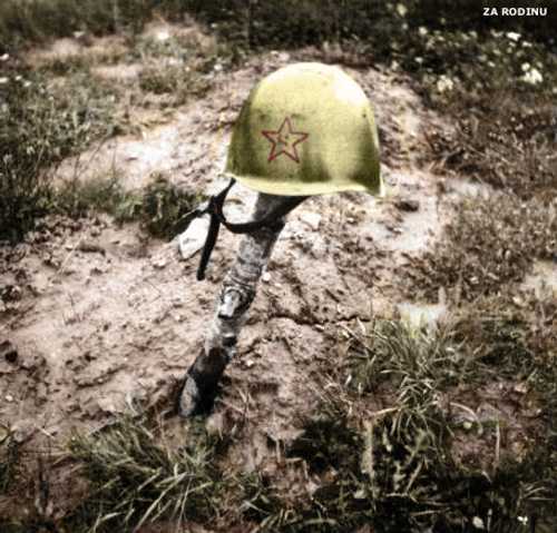 Russian grave