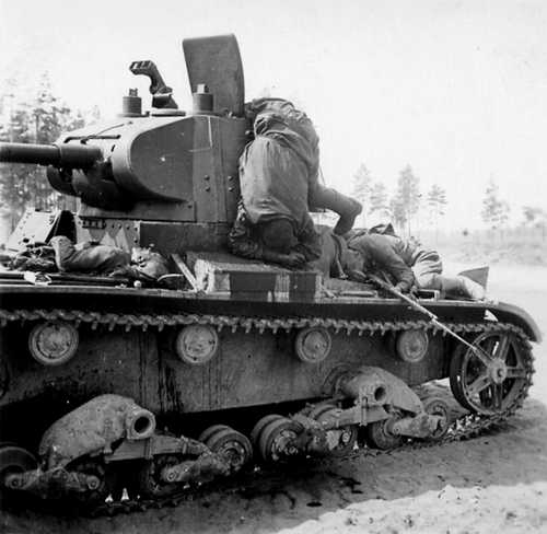 knocked out T-26