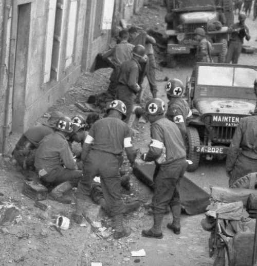 Treating wounded