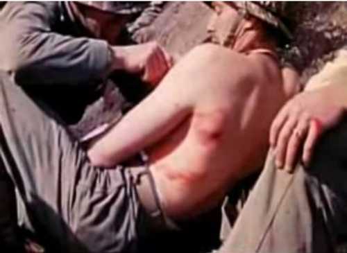 Wounded Marine