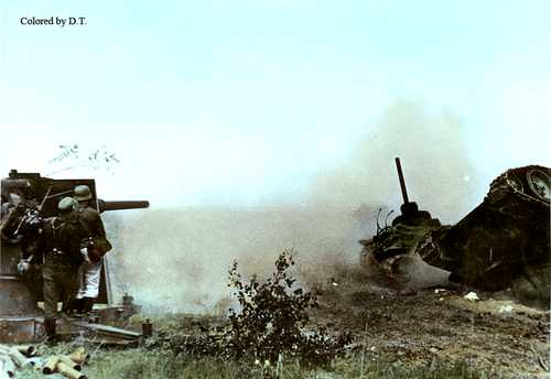 Flak 88 in work.